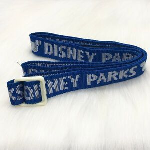 🔮 5/$25 Disney‎ Parks Blue & White Self Fastening Lanyard